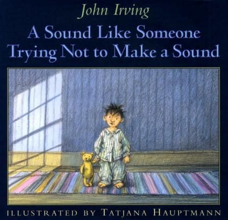 A sound like someone trying not to make a sound