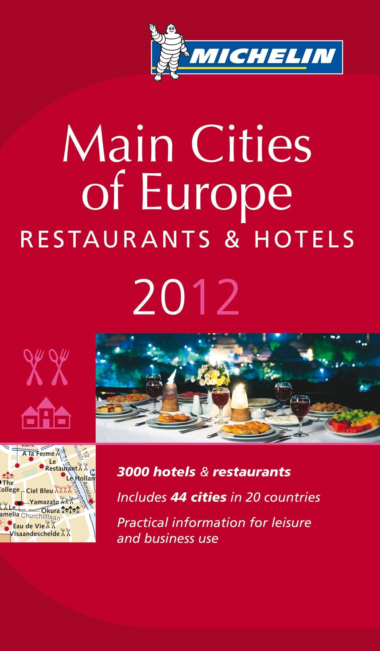 Main cities of Europe 2012