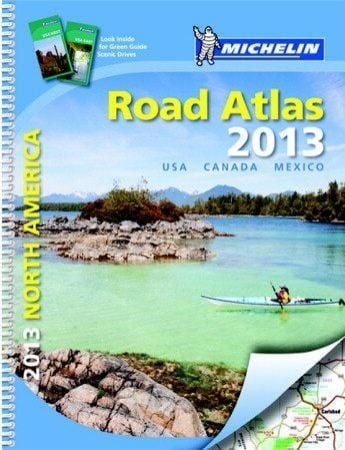 North America road atlas 2013