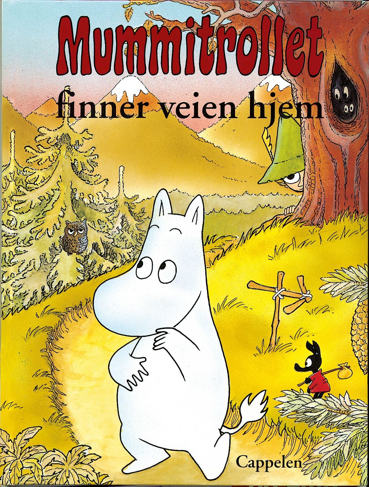 Mummitrollet finner veien hjem