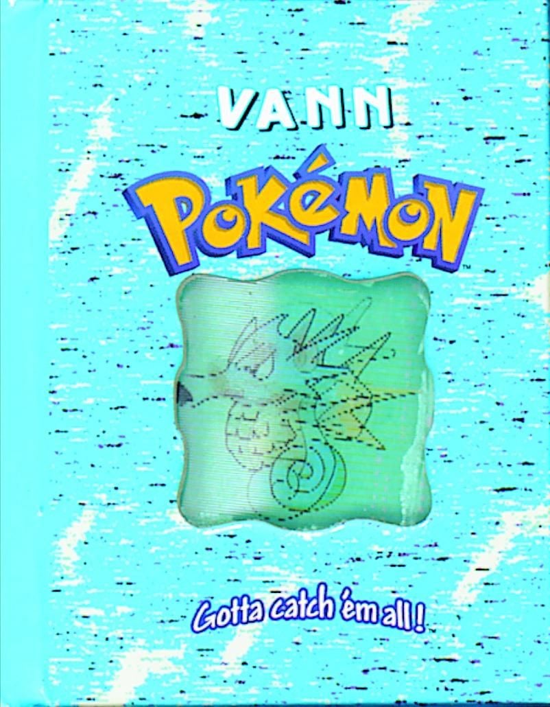 Pokemon vann. Nøkkelring med bok