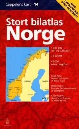 Stort bilatlas Norge