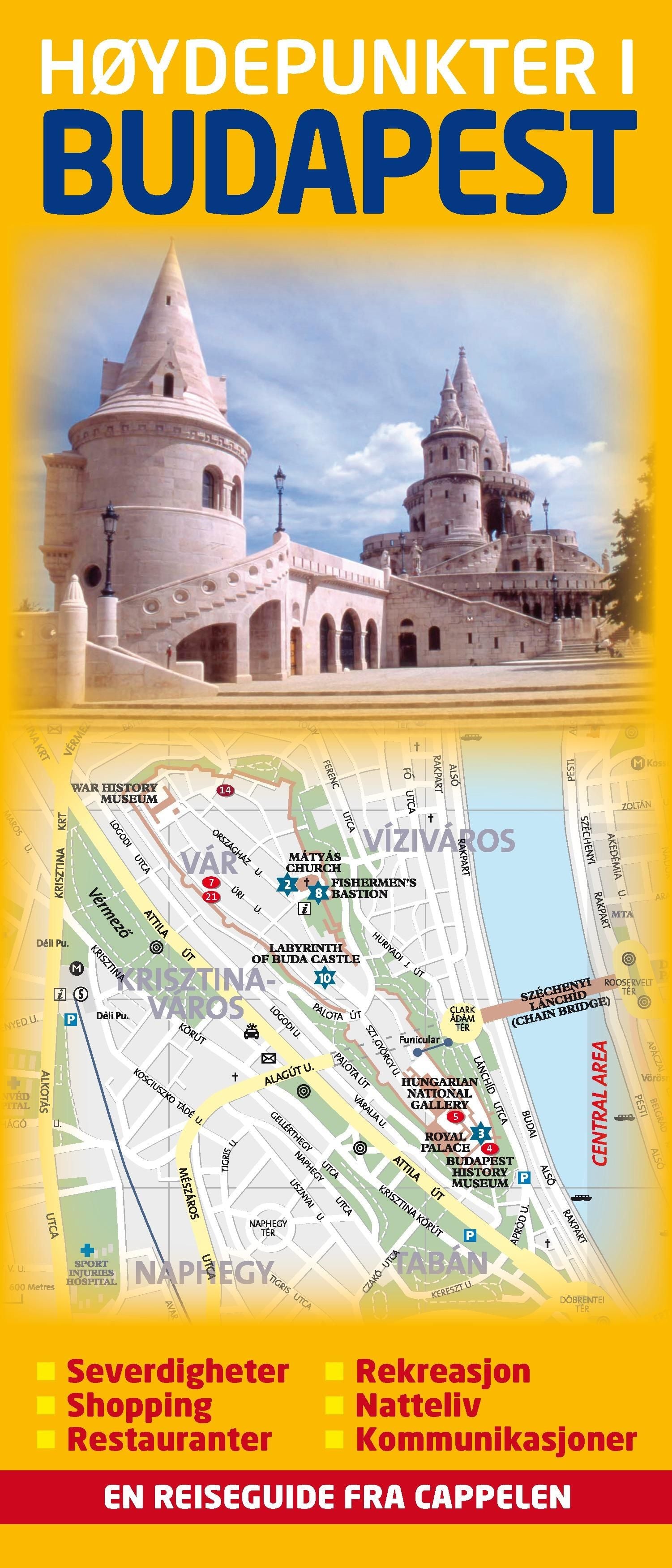 Høydepunkter i Budapest