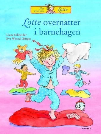 Lotte overnatter i barnehagen