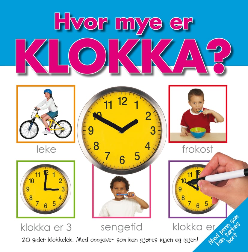 Hvor mye er klokka?