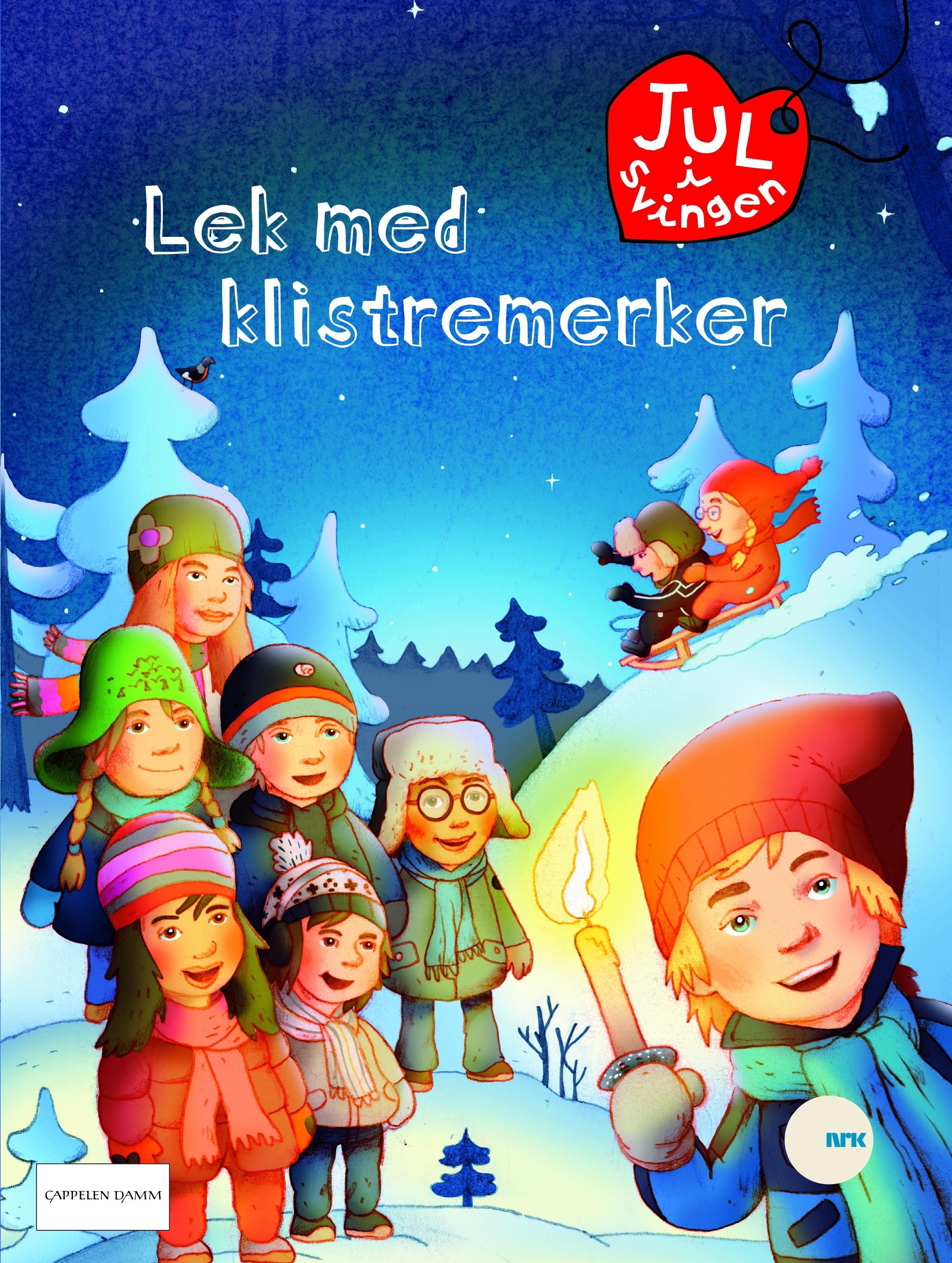 Lek med klistremerker
