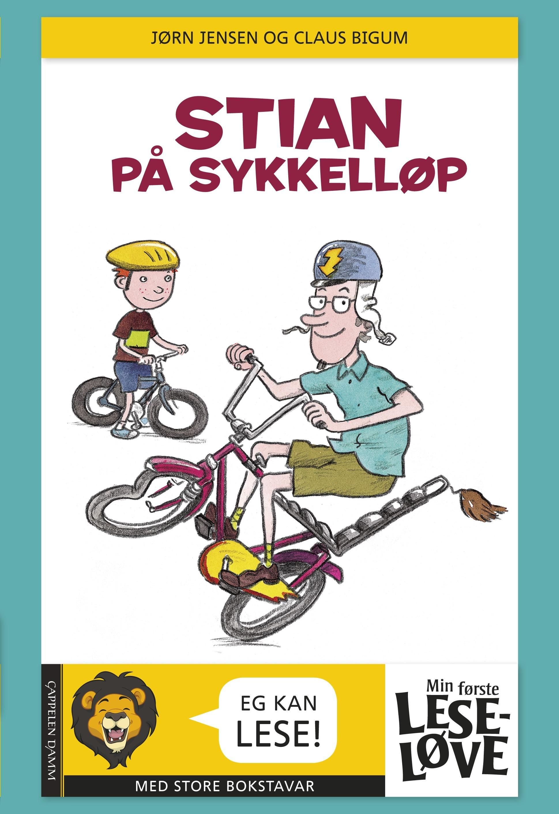 Stian på sykkelløp