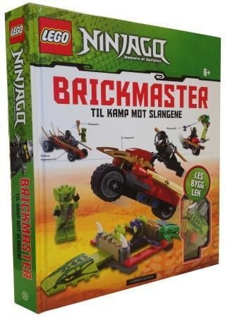 Lego Ninjago. Brickmaster. Til kamp mot slangene. Med 156 brikker i Lego og to minifigurer