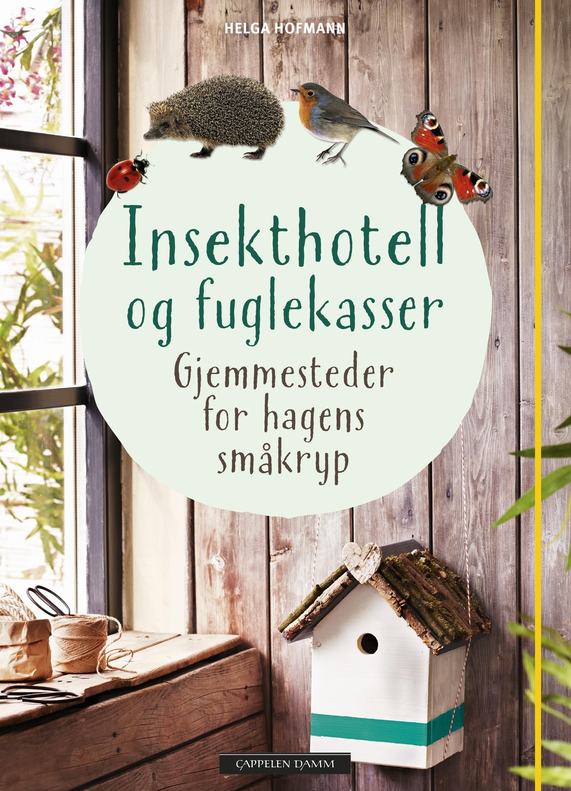 Insekthotell og fuglekasser