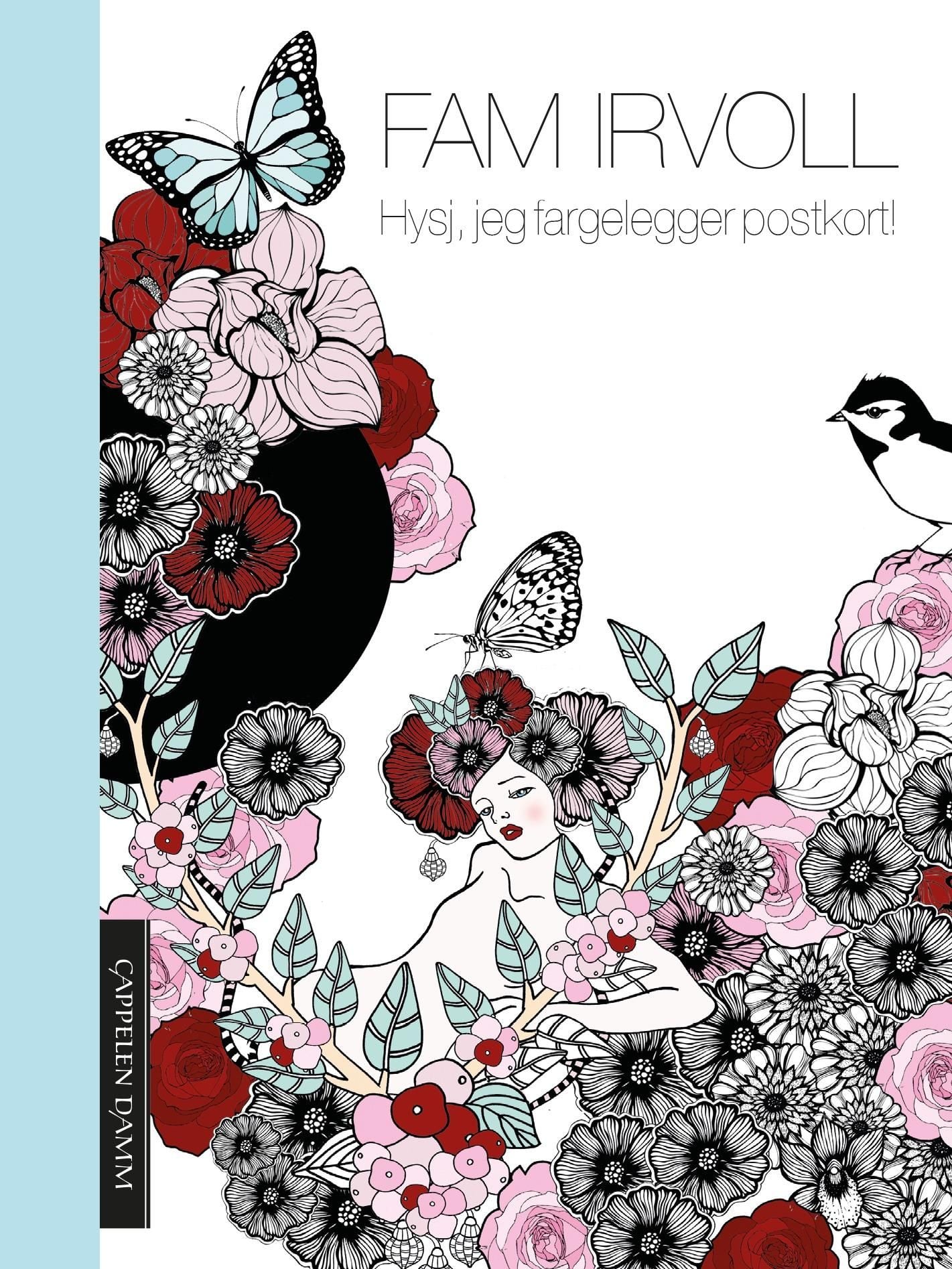 Hysj, jeg fargelegger postkort! 20 postkort