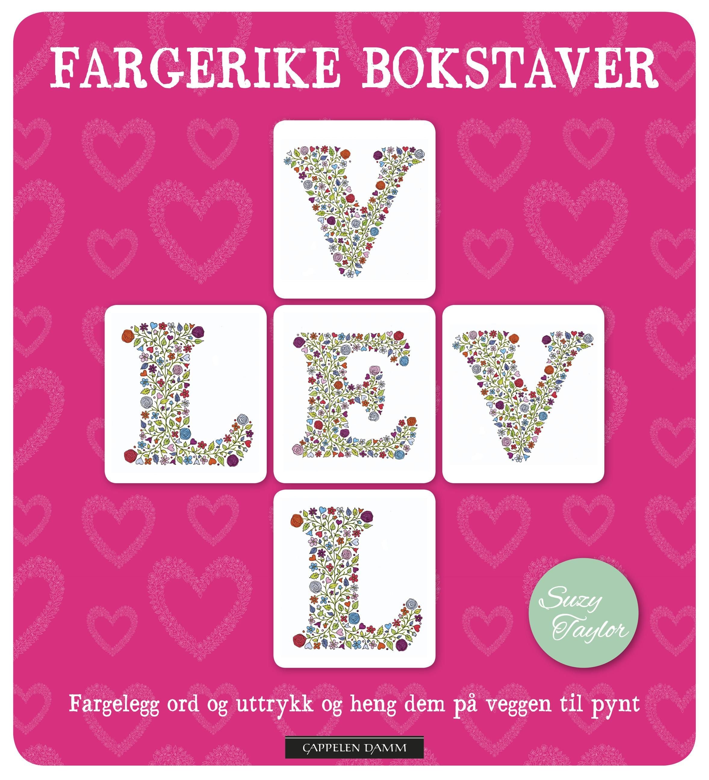 Fargerike bokstaver