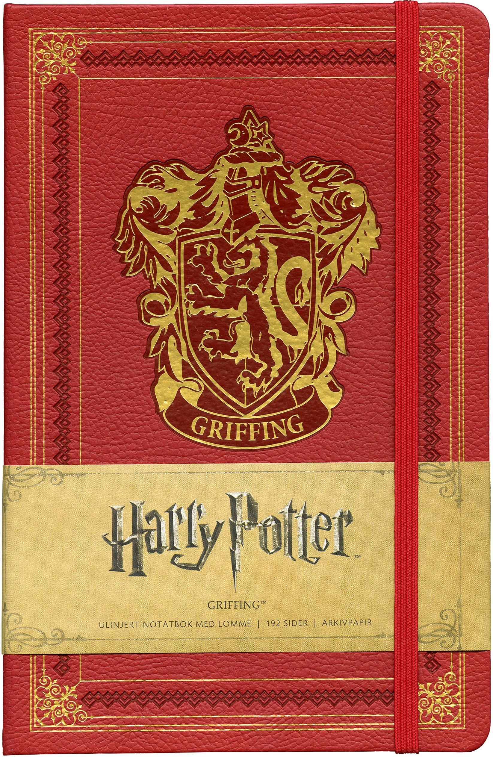 Harry Potter Griffing ulinjert notatbok