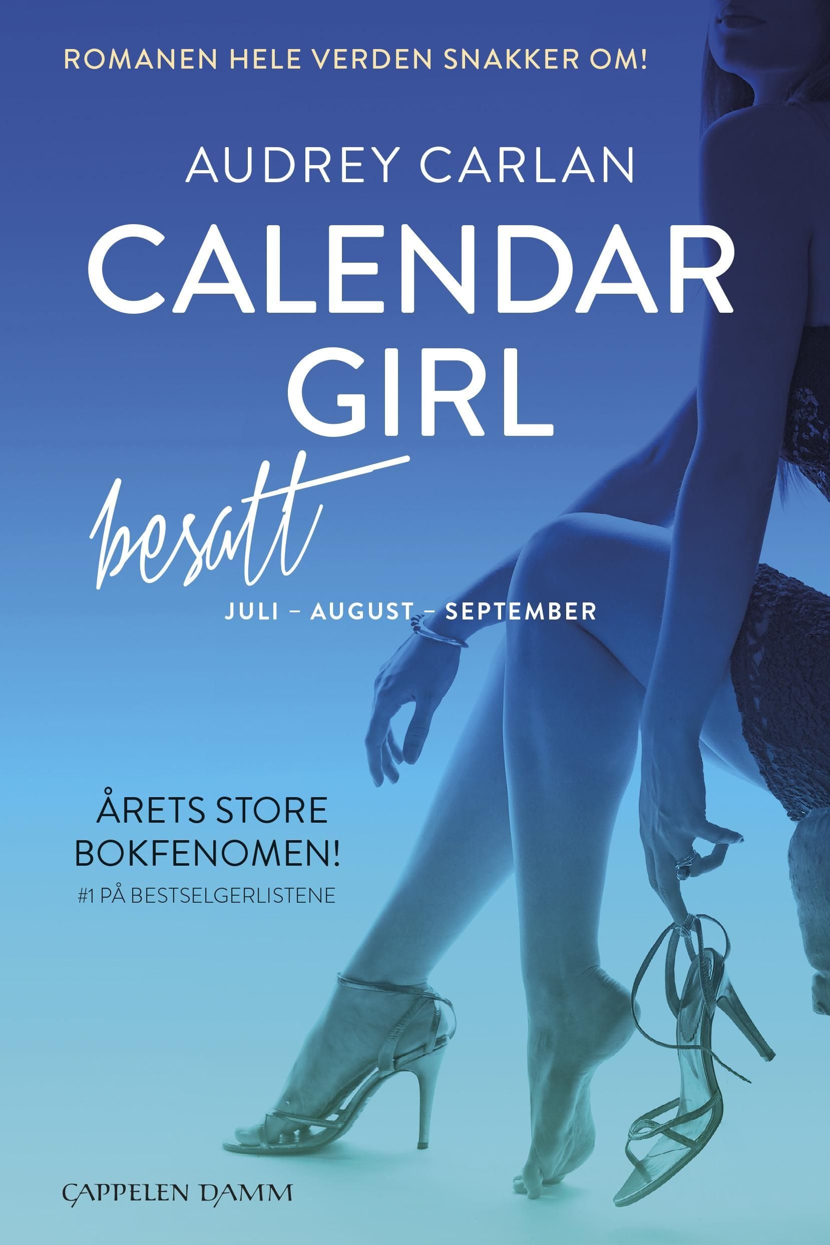 Calendar Girl Besatt. juli, august, september (bok 3). Reklamepocket