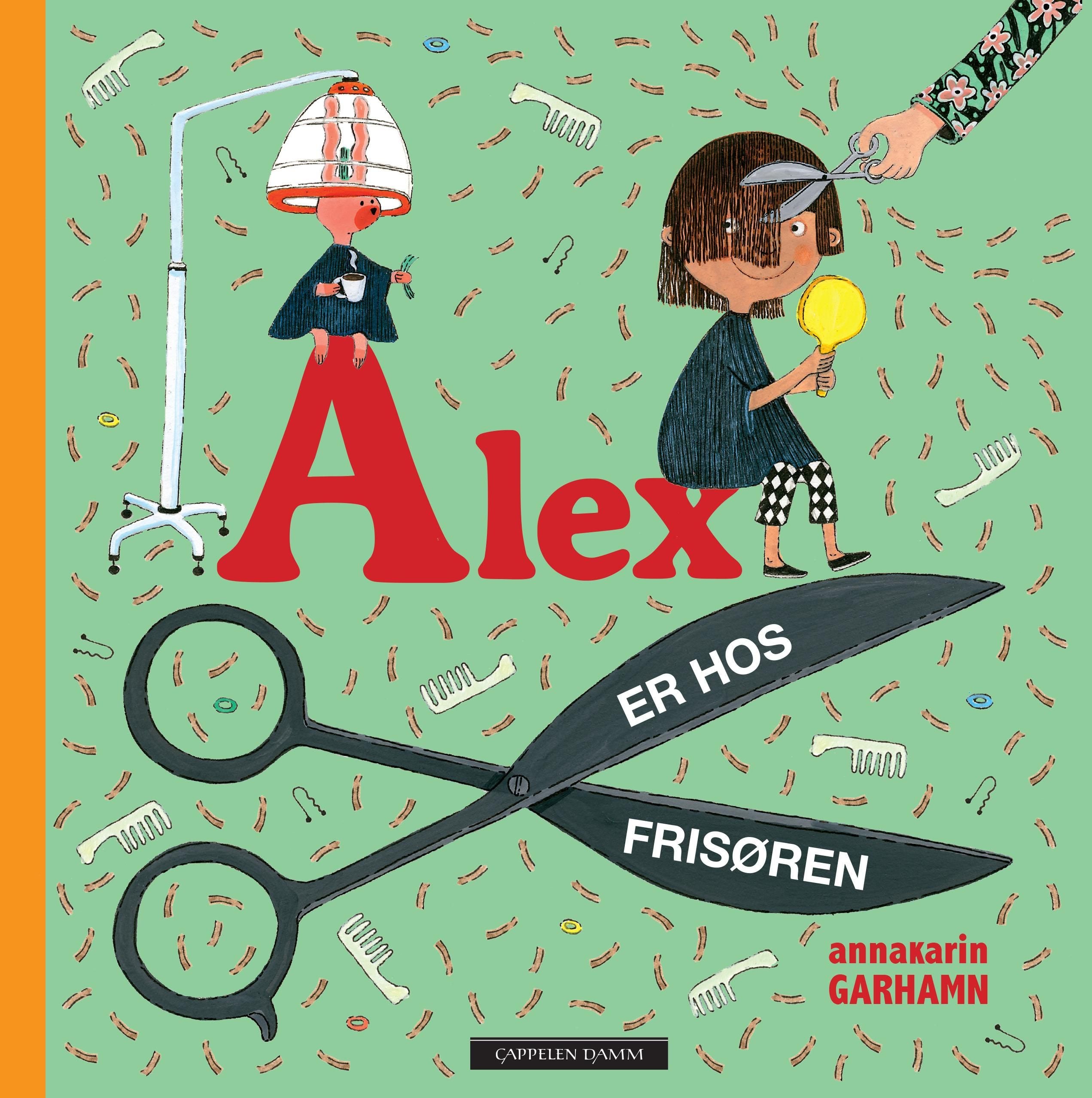 Alex er hos frisøren