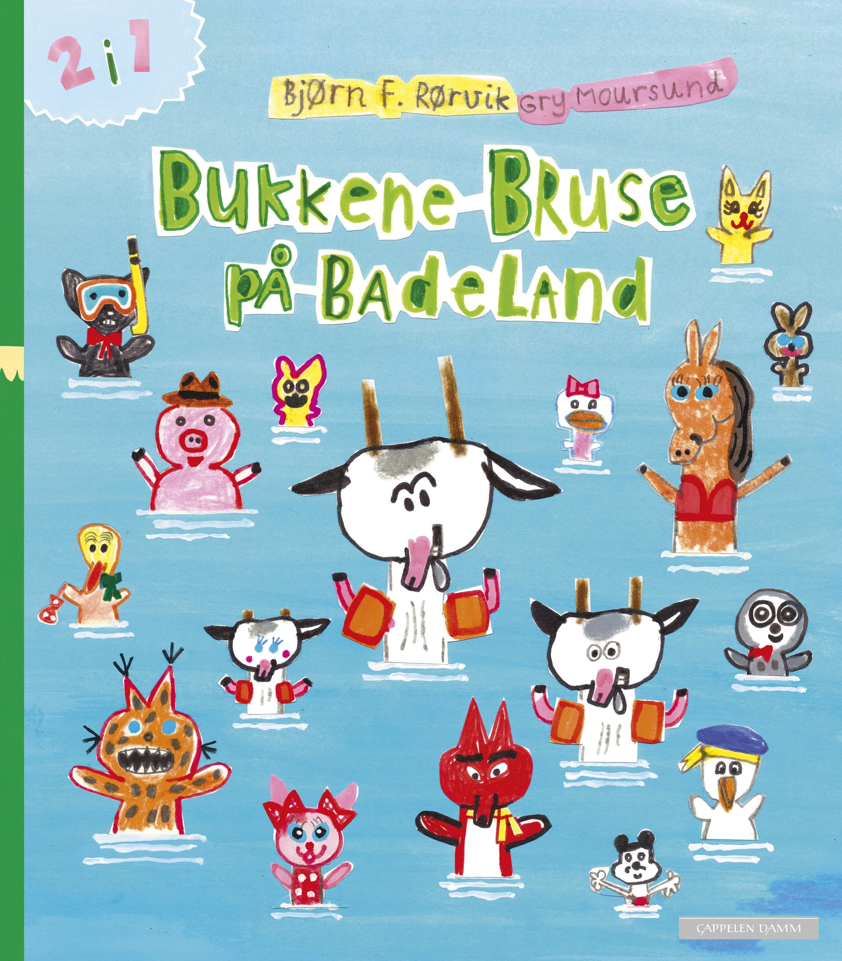 Bukkene Bruse på badeland ; Bukkene Bruse vender tilbake