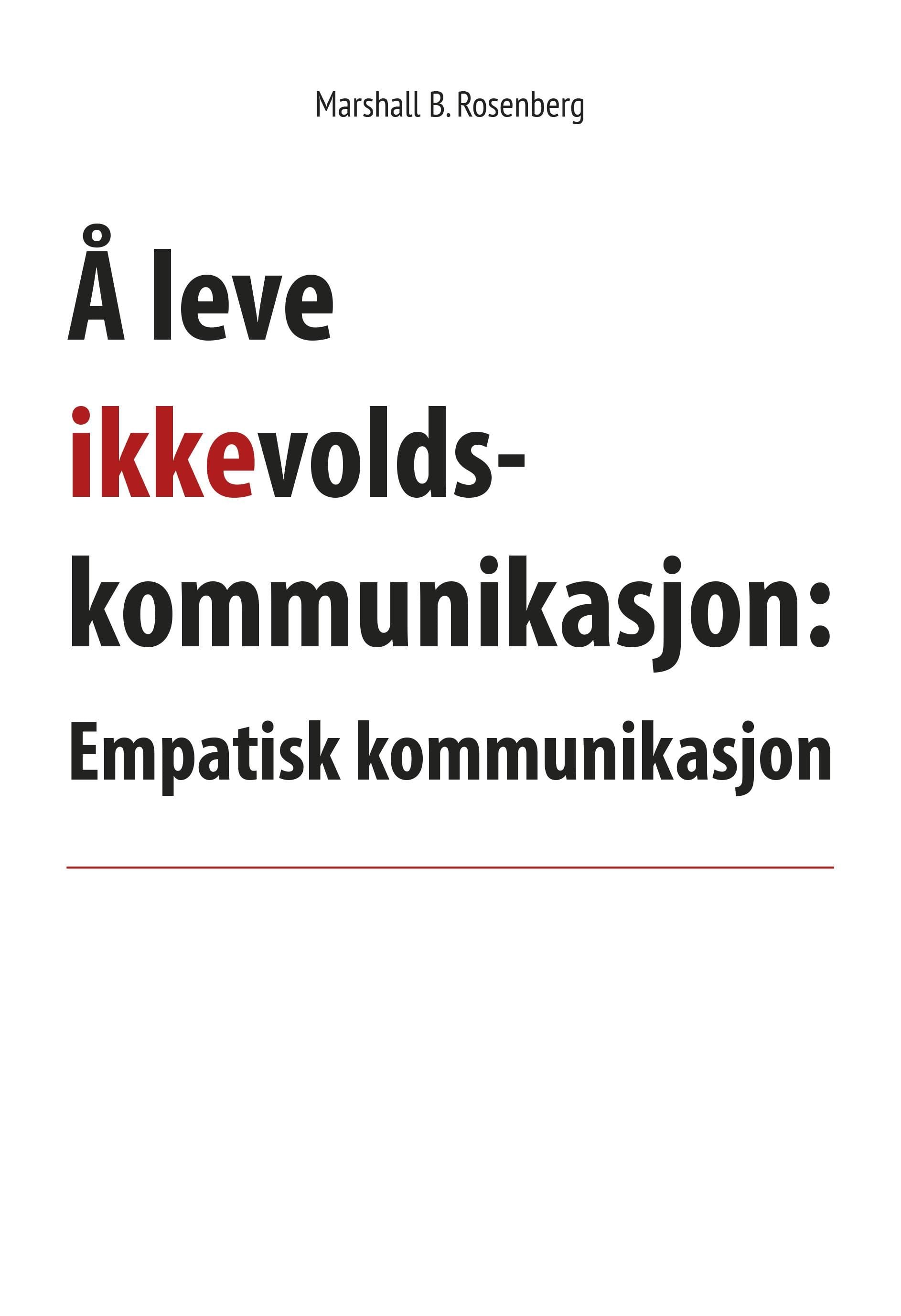 Å leve ikkevoldskommunikasjon