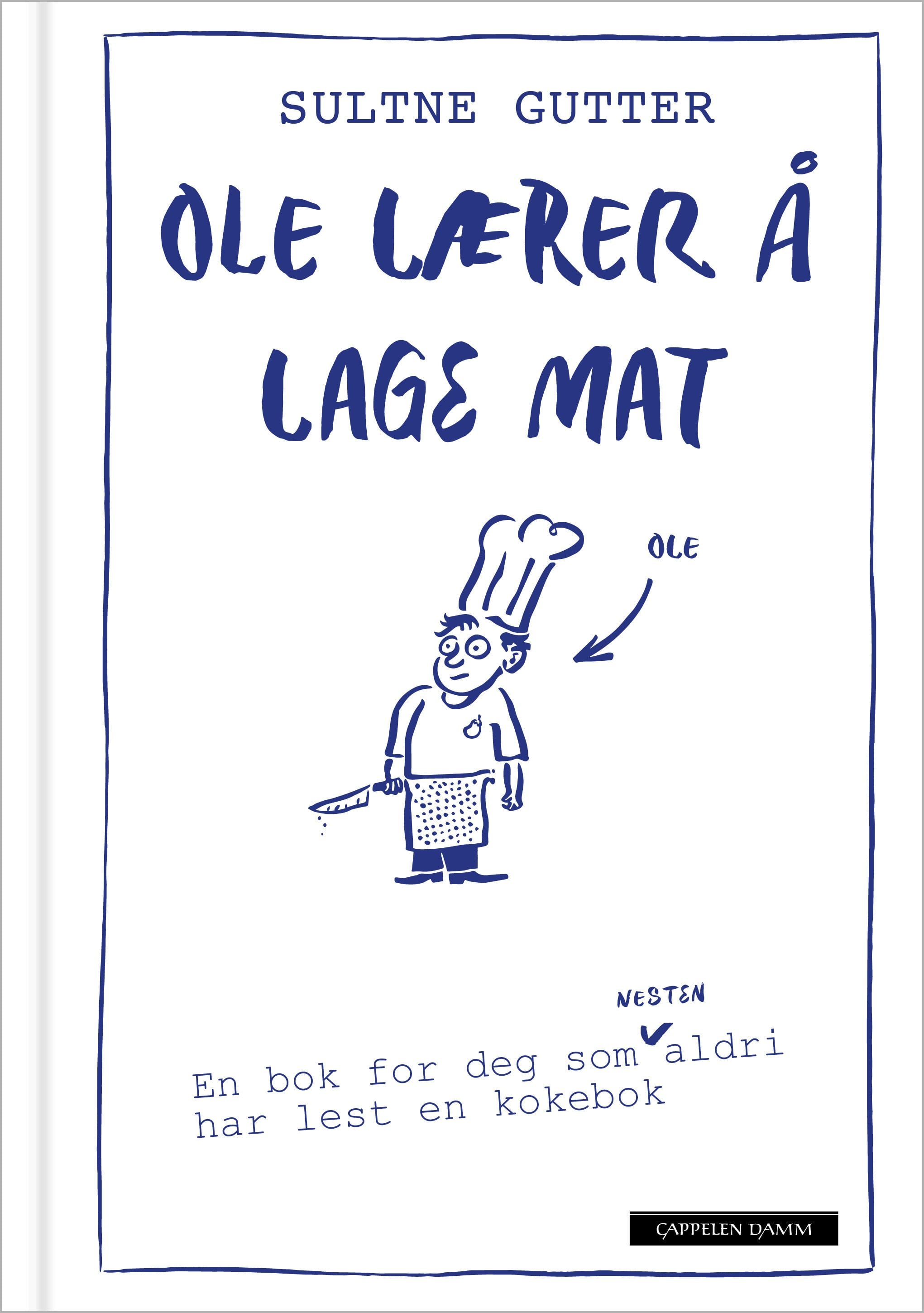 Ole lærer å lage mat
