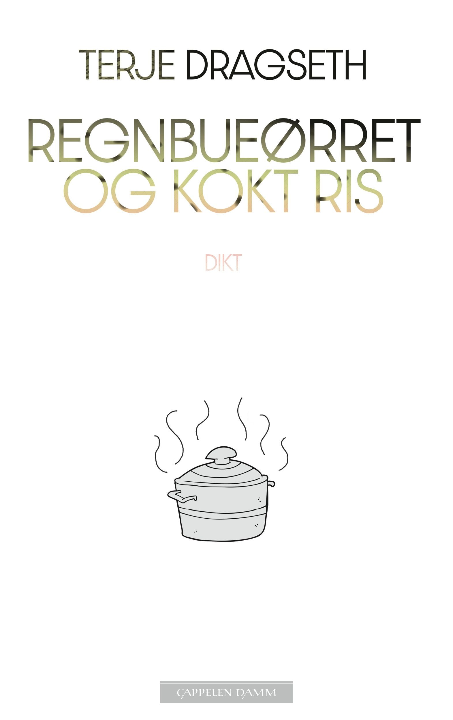 Regnbueørret og kokt ris