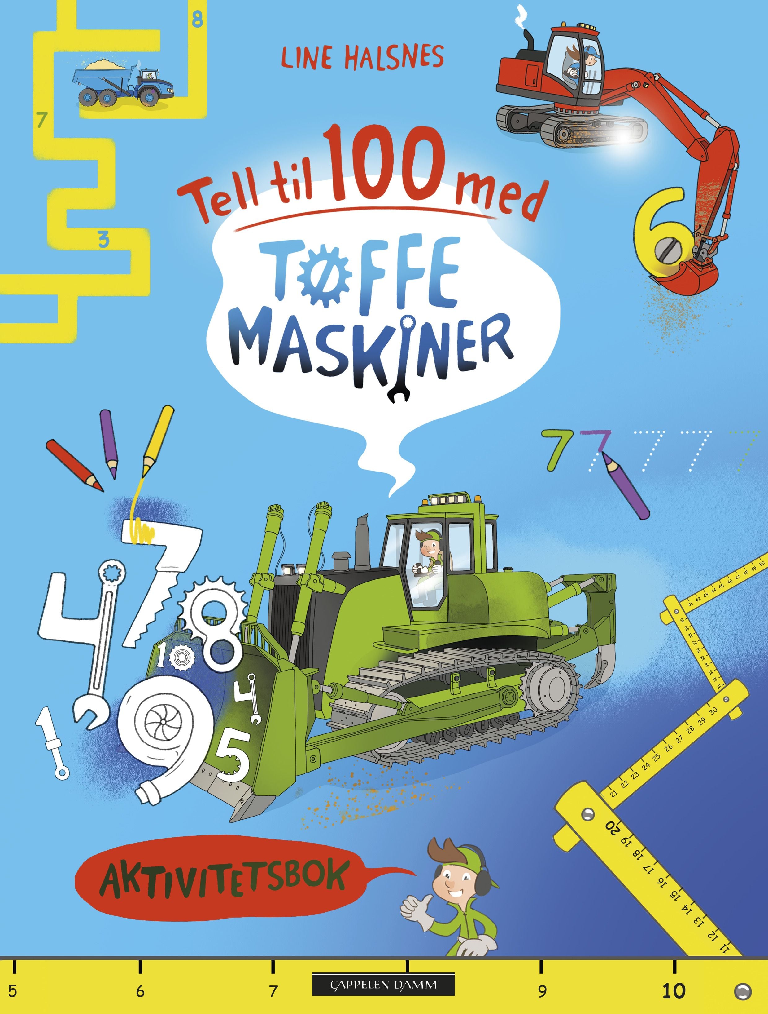 Tell til 100 med Tøffe maskiner