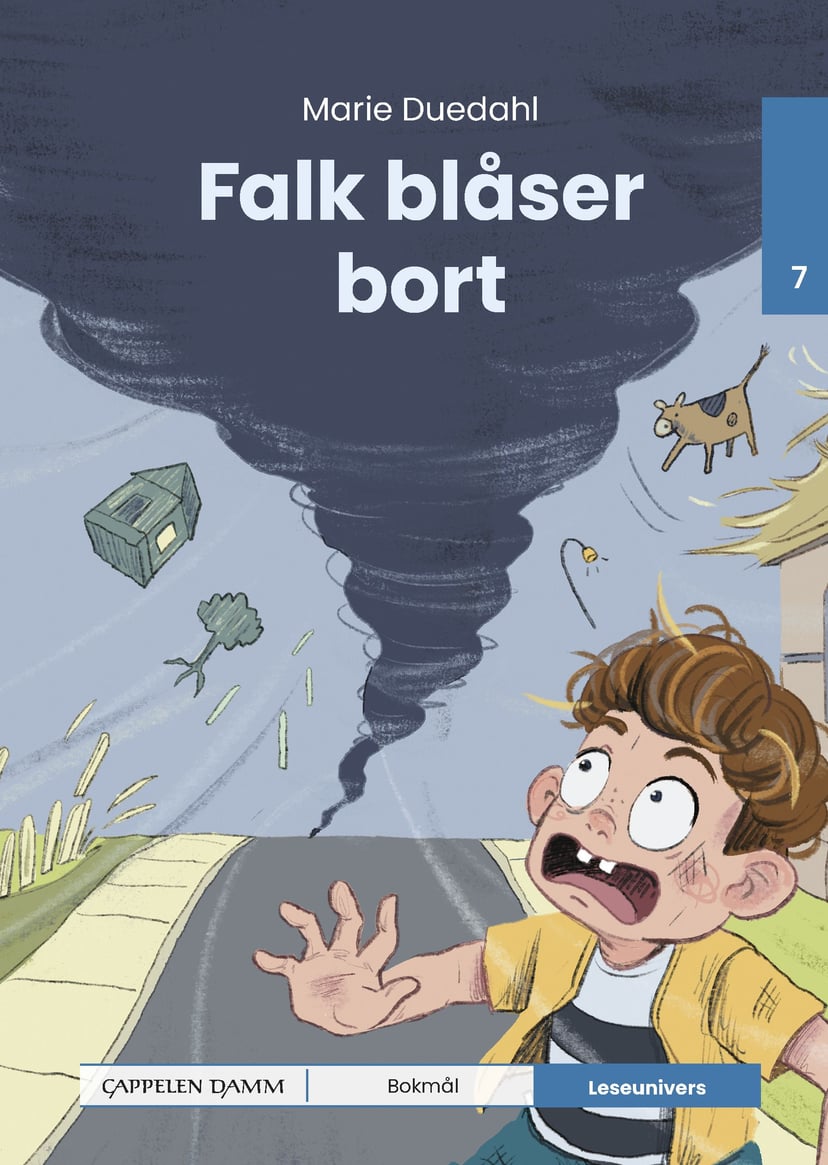 Falk blåser bort