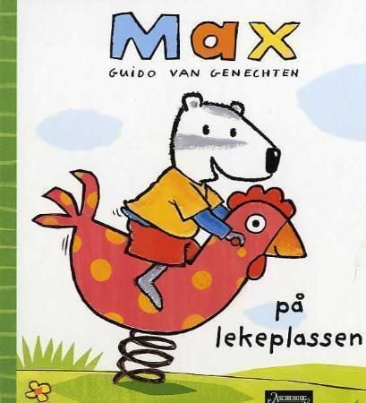 Max på lekeplassen
