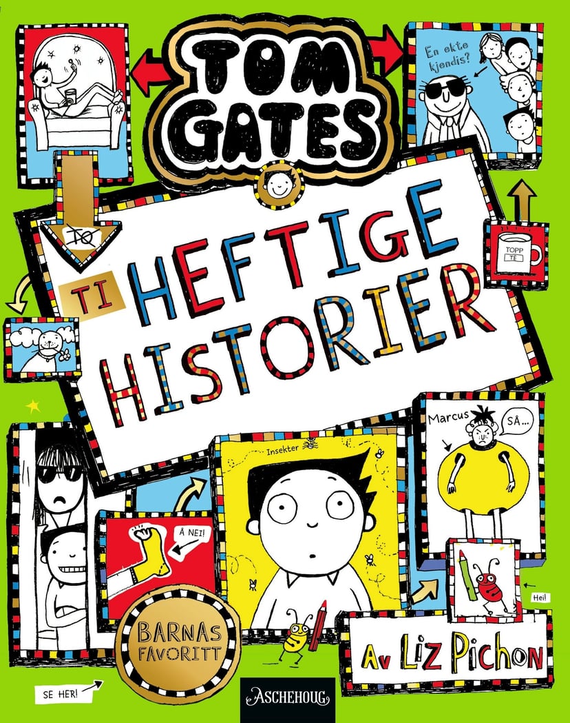 Ti heftige historier
