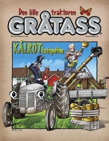 Den lille traktoren Gråtass