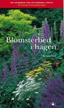 Blomsterbed i hagen