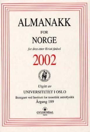 Almanakk for Norge 2002