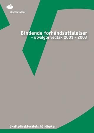 Bindende forhåndsuttalelser