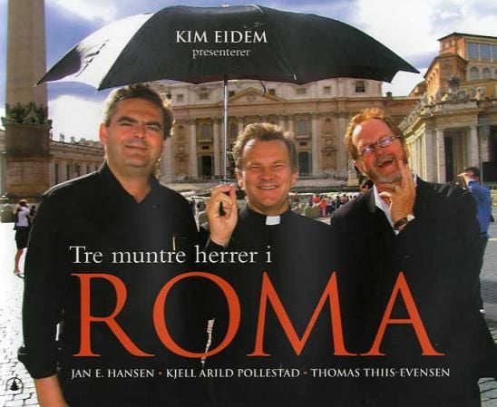 Tre muntre herrer i Roma