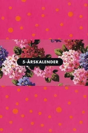 5-årskalender - rosa