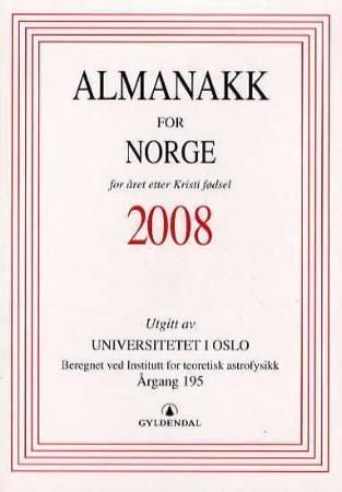 Almanakk for Norge 2008