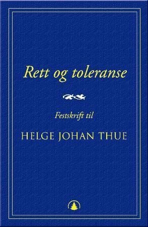 Rett og toleranse