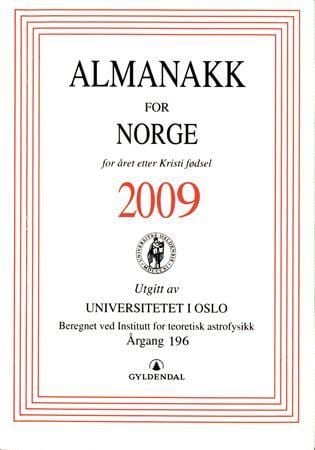 Almanakk for Norge 2009