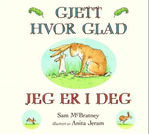 Gjett hvor glad jeg er i deg