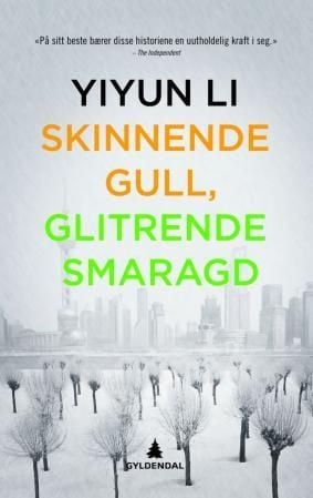 Skinnende gull, glitrende smaragd