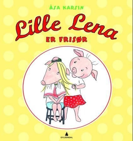 Lille Lena er frisør