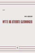 Nytte og utførte gjerninger