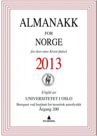 Almanakk for Norge 2013
