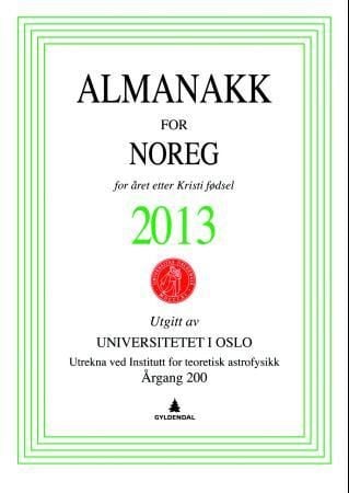 Almanakk for Noreg 2013