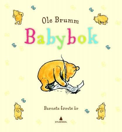 Ole Brumm babybok. Barnets første år