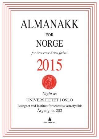 Almanakk for Norge 2015