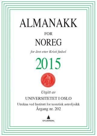 Almanakk for Noreg 2015