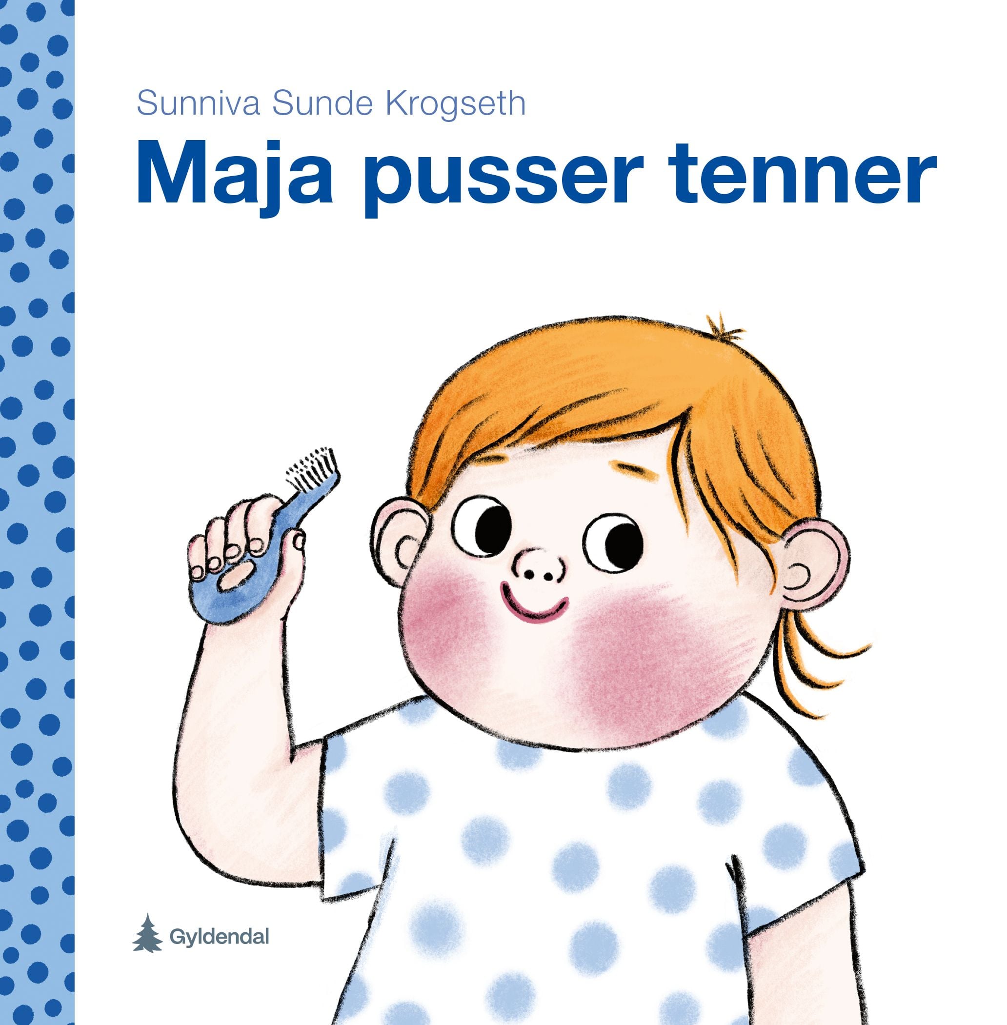 Maja pusser tenner