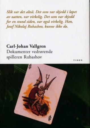 Dokumenter vedrørende spilleren Rubashov