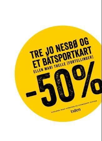 Tre Jo Nesbø og et båtsportkart