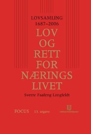 Næringslivets lovsamling 1687-2006