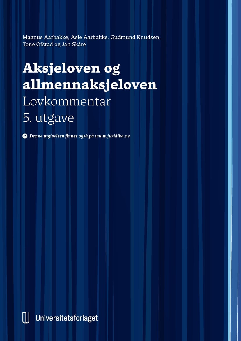 Aksjeloven og allmennaksjeloven