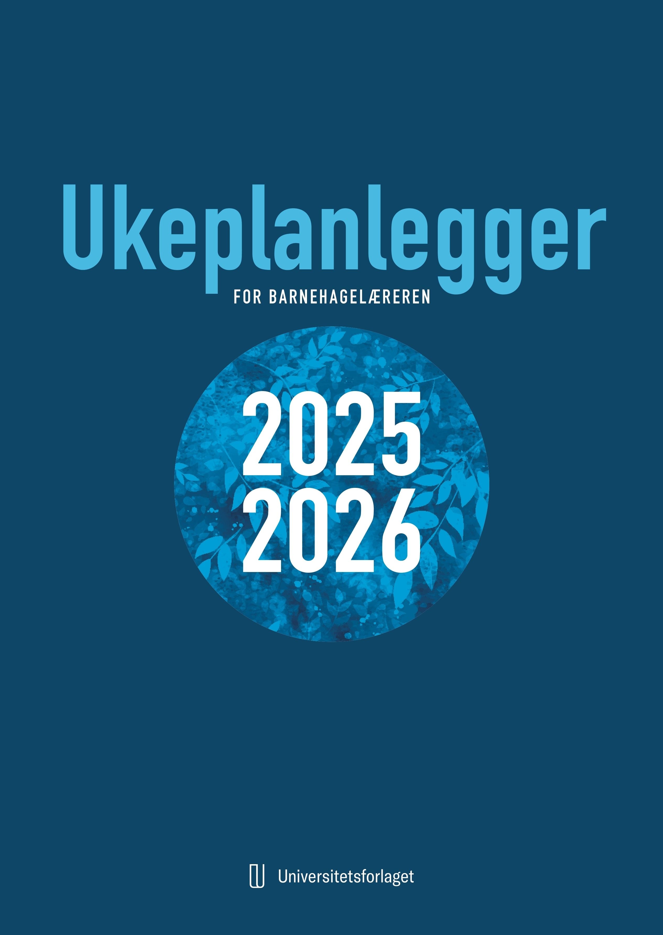 Ukeplanlegger for barnehagelæreren 2025 - 2026